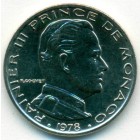 Монако, 1 франк 1978 год (UNC)