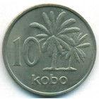 Нигерия, 10 кобо 1976 год (UNC)