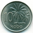 Нигерия, 10 кобо 1976 год (UNC)