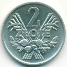 Польша, 2 злотых 1974 год (UNC)