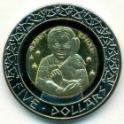 Санта-Изабел (индейская резервация), 5 долларов 2012 год (UNC)