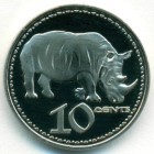 Родезия, 10 центов 2018 год (UNC)