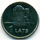 Латвия, 1 лат 2011 год (UNC)