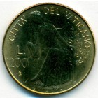 Ватикан, 200 лир 1980 год (UNC)