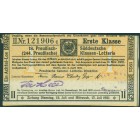Германия, лотерейный билет 1921 год