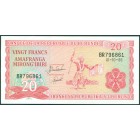 Бурунди, 20 франков 1989 год (UNC)