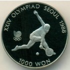 Южная Корея, 1000 вон 1987 год (PROOF)