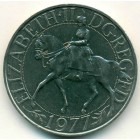 Великобритания, 25 новых пенсов 1977 год (UNC)