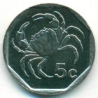 Мальта, 5 центов 1995 год (UNC)