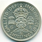 Великобритания, 2 шиллинга 1943 год
