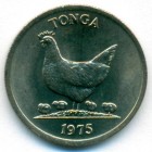 Тонга, 5 сенити 1975 год (UNC)