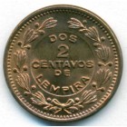 Гондурас, 2 сентаво 1956 год (UNC)
