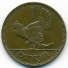 Ирландия, 1 пенни 1928 год (AU)