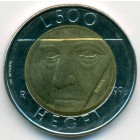 Сан-Марино, 500 лир 1996 год (UNC)
