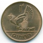 Ирландия, 1 пенни 1968 год (UNC)