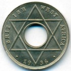 Британская Западная Африка, 1/10 пенни 1936 год (UNC)