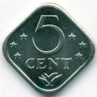 Нидерландские Антилы, 5 центов 1978 год (UNC)