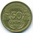 Франция, 50 сантимов 1938 год