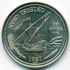 Португалия, 100 эскудо 1987 год (UNC)