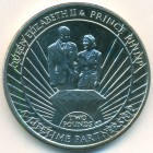 Южная Георгия и Южные Сандвичевы острова, 2 фунта 2011 год (UNC)