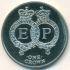 Остров Вознесения, 1 крона 2011 год (UNC)