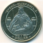 Британские Виргинские острова, 1 доллар 2008 год (UNC)