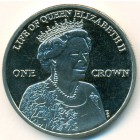 Остров Мэн, 1 крона 2012 год (UNC)