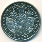 Остров Мэн, 1 крона 2007 год (UNC)