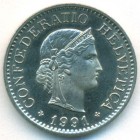 Швейцария, 10 раппенов 1991 год (UNC)