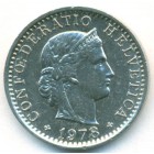 Швейцария, 20 раппенов 1978 год