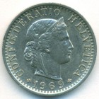 Швейцария, 20 раппенов 1969 год