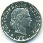 Швейцария, 20 раппенов 1991 год