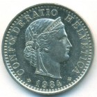 Швейцария, 20 раппенов 1984 год