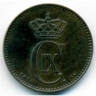 Дания, 2 эре 1874 год