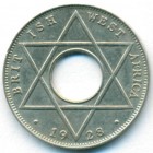 Британская Западная Африка, 1/10 пенни 1928 год KN