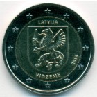 Латвия, 2 евро 2016 год (AU)