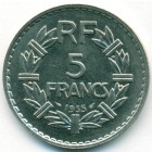 Франция, 5 франков 1935 год (AU)