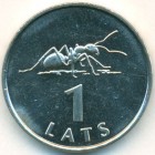 Латвия, 1 лат 2003 год (AU)