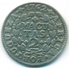 Ангола, 2 макуты 1762 год