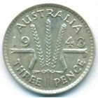 Австралия, 3 пенса 1943 год D