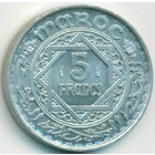 Марокко, 5 франков 1951 год (UNC)