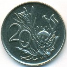 ЮАР, 20 центов 1974 год (UNC)