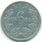 Южная Африка, 6 пенсов 1894 год