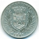 Свободное государство Конго, 50 сантимов 1891 год