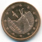 Андорра, 2 евроцента 2018 год (UNC)