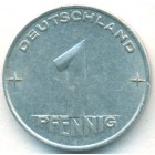 ГДР, 1 пфенниг 1953 год А (AU)