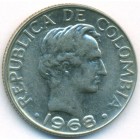 Колумбия, 20 сентаво 1968 год (AU)
