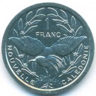 Новая Каледония, 1 франк 1989 год (UNC)