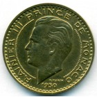 Монако, 20 франков 1950 год (AU)