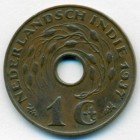Нидерландская Восточная Индия, 1 цент 1937 год